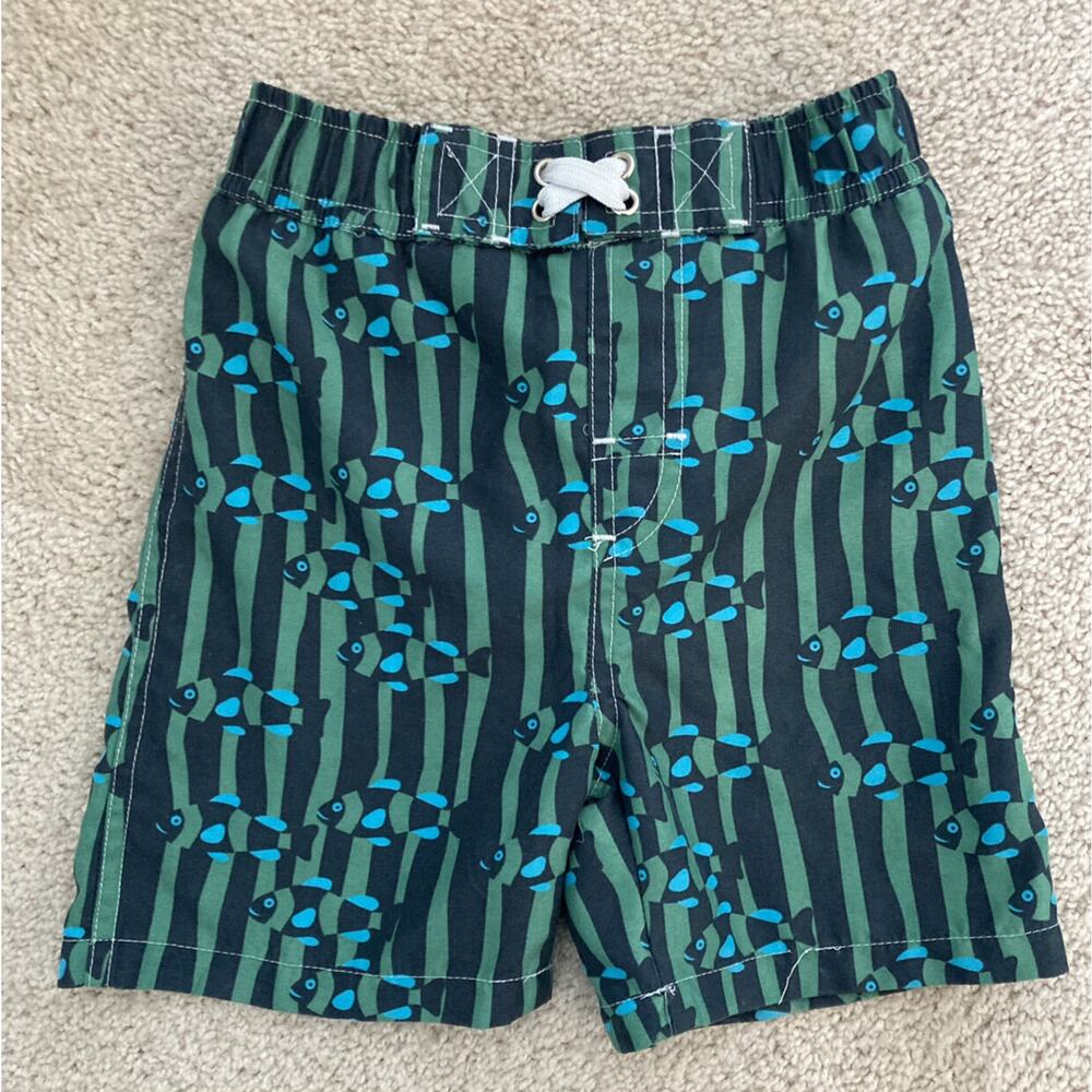 * Nano Fish Swim Trunks Size 2T
